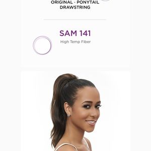 HARLEM 125• Original Ponytail Draw String- Hair extension ponytail.